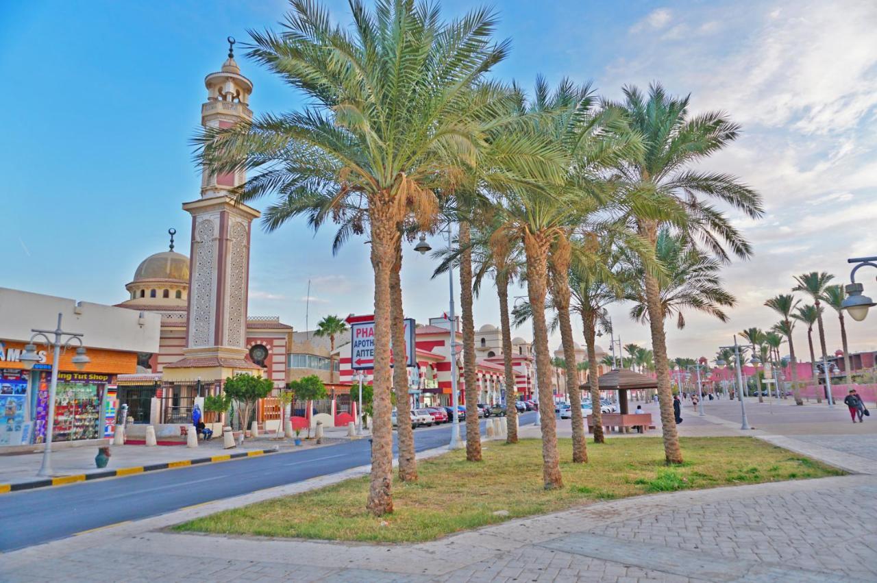 The Touristic Promenade Apartment Hurghada Eksteriør billede